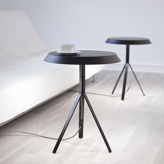 Table and table lamp in one. Designed by Michael Koenig and produced by my old company.