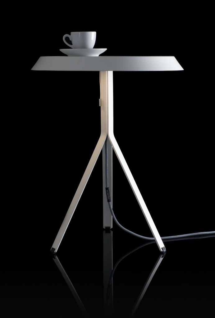 Koenig-Table-Lamp-white-w-cup-on-black-background