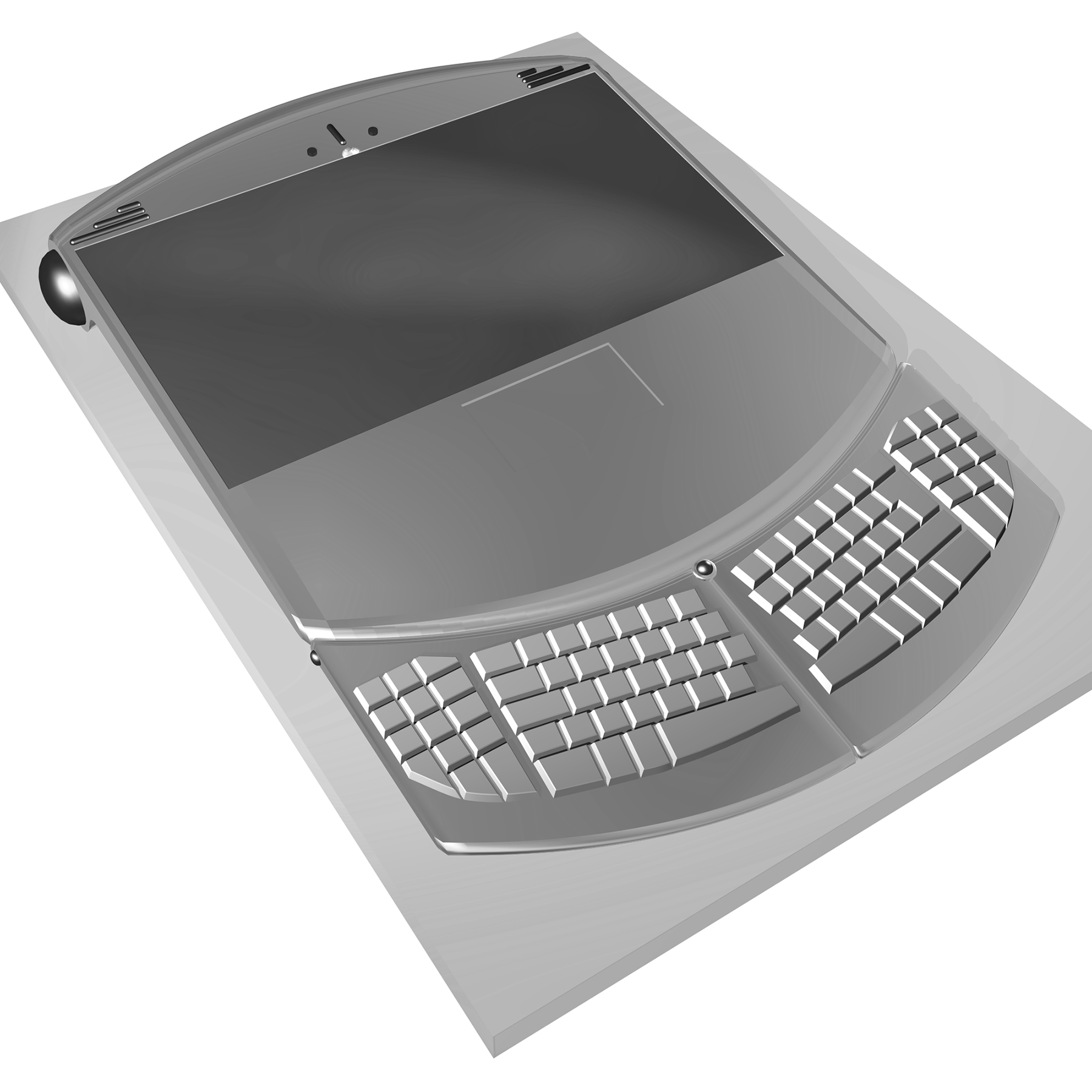 Spacy laptop – study project 1998