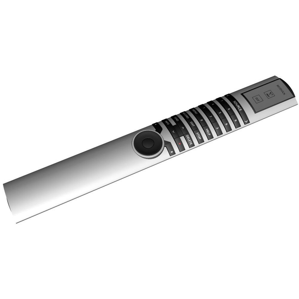 Control unit concept design for Bang & Olufsen